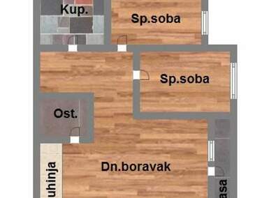 Dvoiposoban stan, Novi Sad, Stari Majur, prodaja, 61m2, 131680e, id1166636